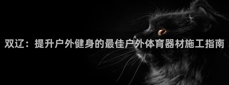 杏宇平台最新注册地址在哪：双辽：提升户外健身的最佳户