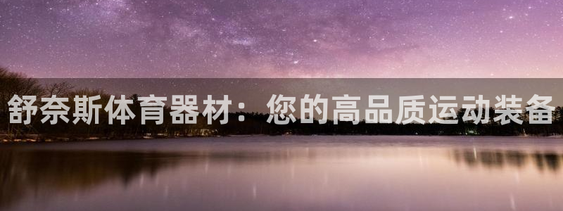 杏宇挑战第二关怎么过：舒奈斯体育器材：您的高品质运动