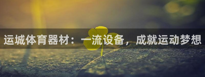 杏宇平台注册开户流程：运城体育器材：一流设备，成就运