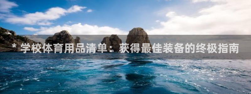 杏宇娱乐app下载官网：* 学校体育用品清单：获得最